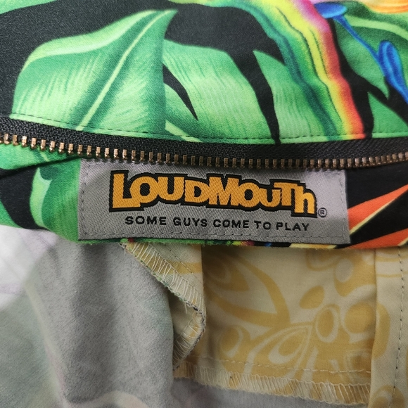 Loudmouth Floral Chico Golf Style Short Size 44 - Picture 5 of 6